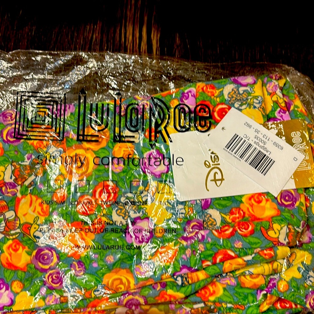 Lularoe Daisy Duck Leggings